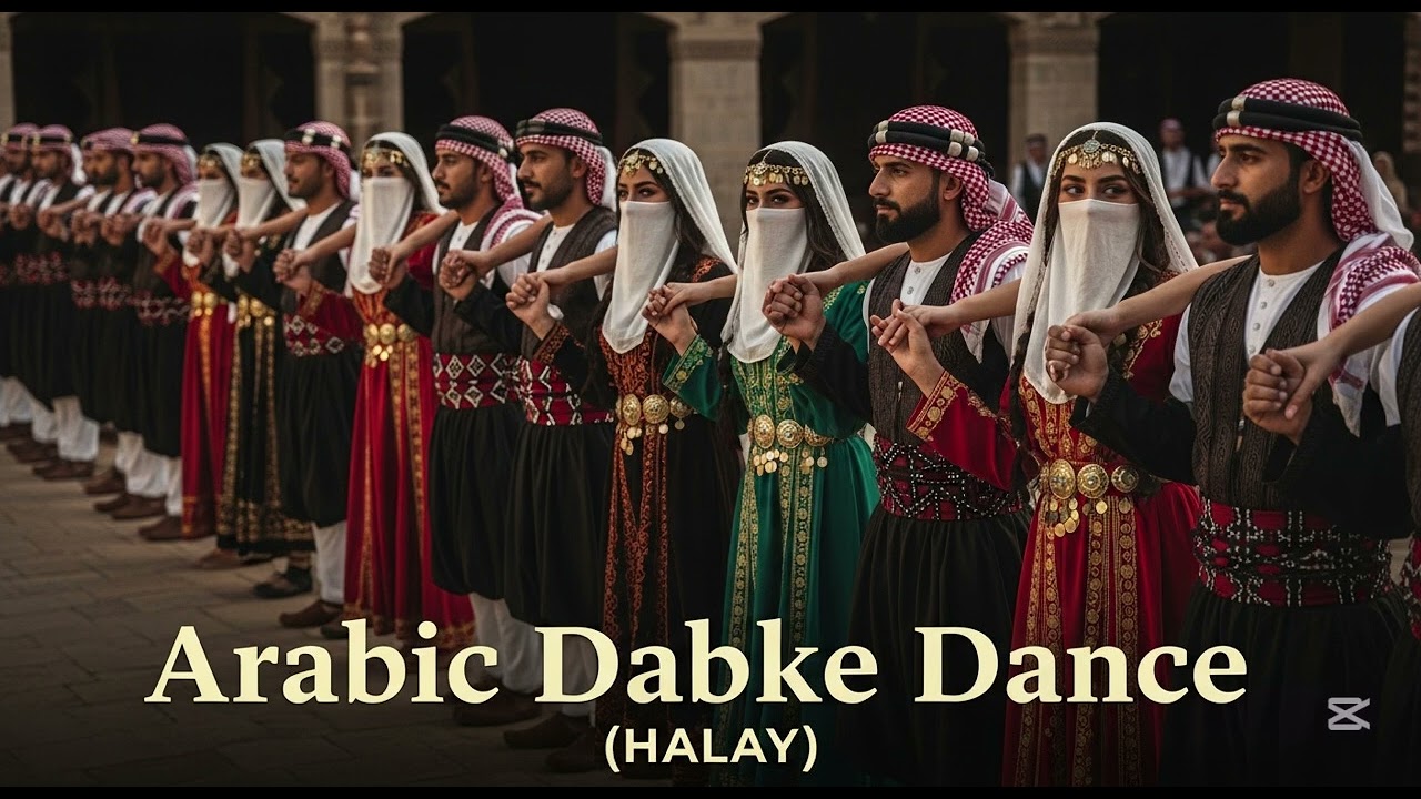Arabic Dabke Dance (HALAY) – Arabic Folk Dance Energy