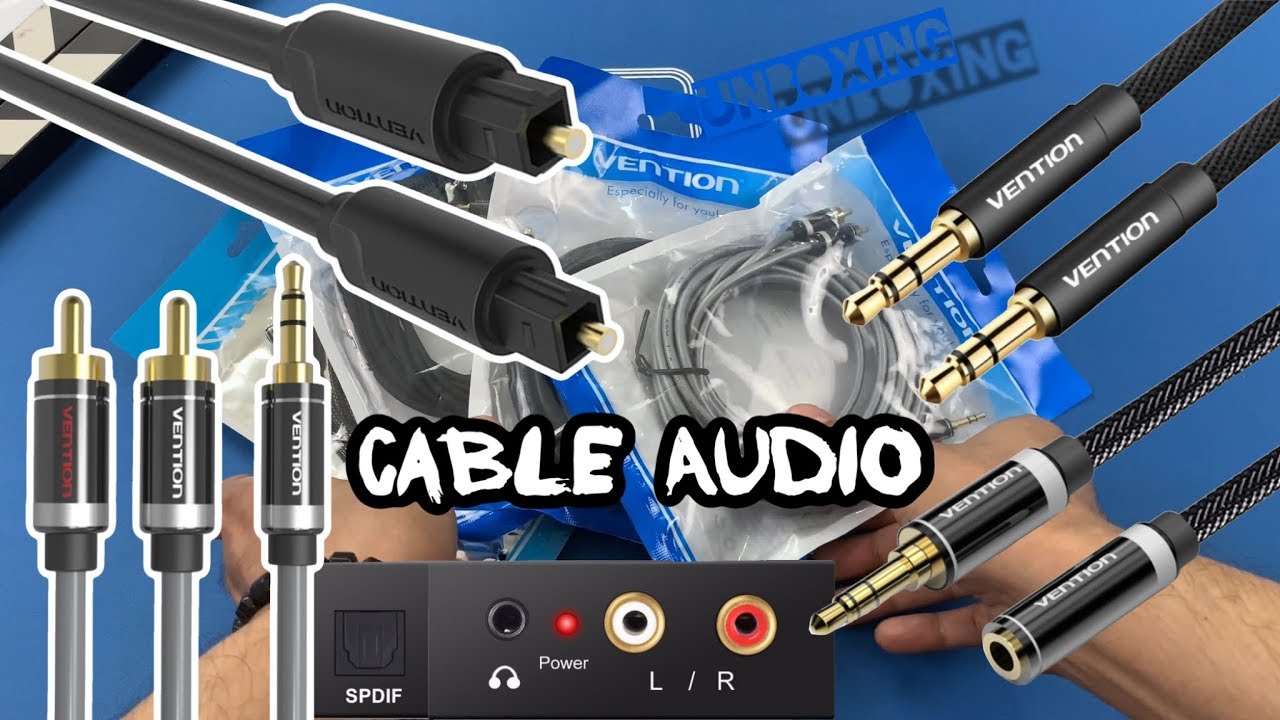 Beberapa Macam Cable Audio Vention - Unboxing Indonesia