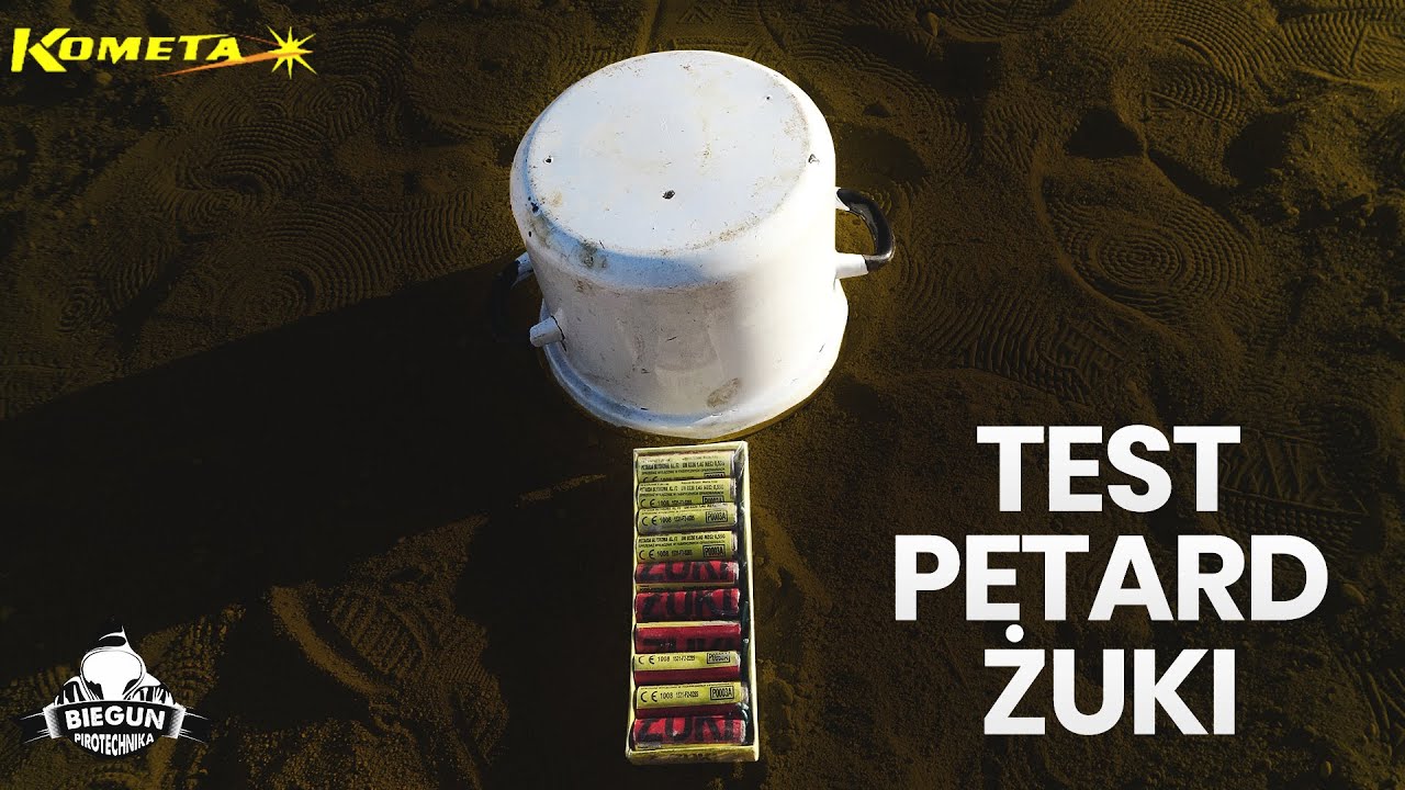 Test tanich petard od Komety 