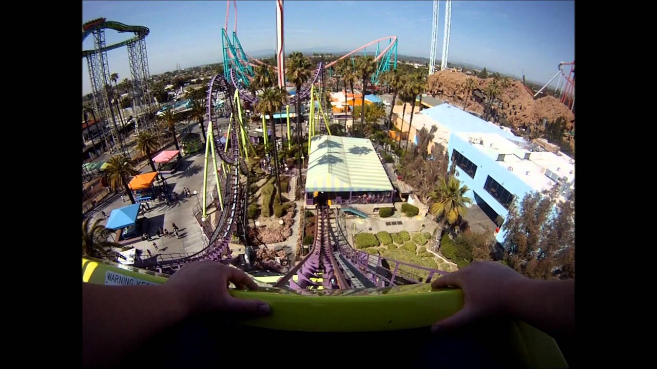 Boomerang - Ride breaks down- Knott's Berry Farm - GoPro POV