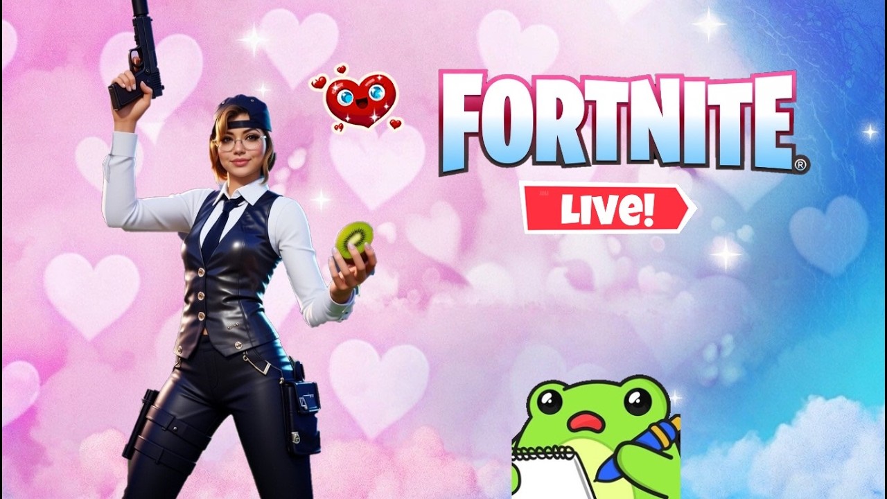 🔴FORTNITE LIVE - Zero Build Squads + Playing w/ Viewers 🥝💖