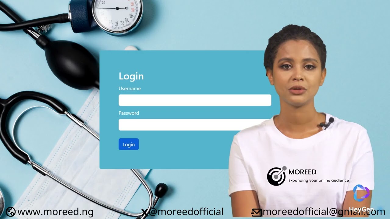 Moreed EMR System. Pharmacist and Receptionist Dashboard
