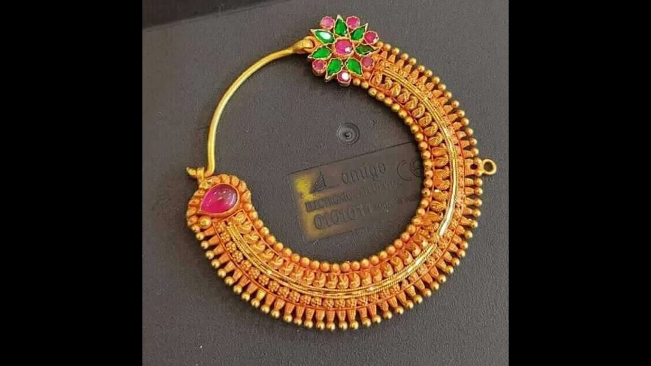 पहाड़ी नथ माग टीका डिजाइन # jewellery