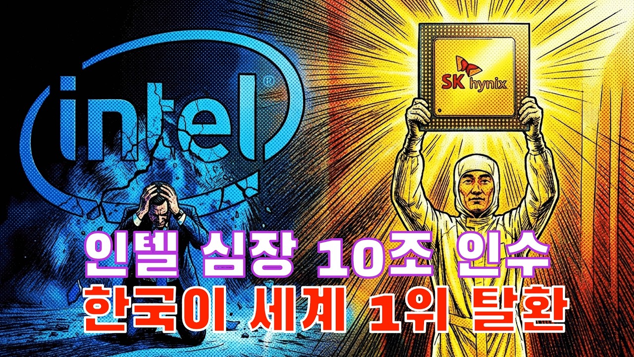 SK하이닉스 인텔 인수 실화? 삼성 제치고 세계 1위 등극하게 만든 HBM 반도체 전쟁