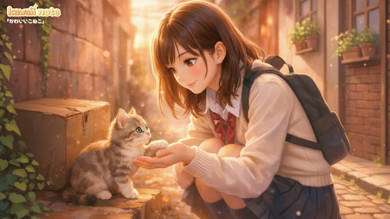 [Original J-pop] かわいいこねこ｜手のひらにのったちいさな奇跡