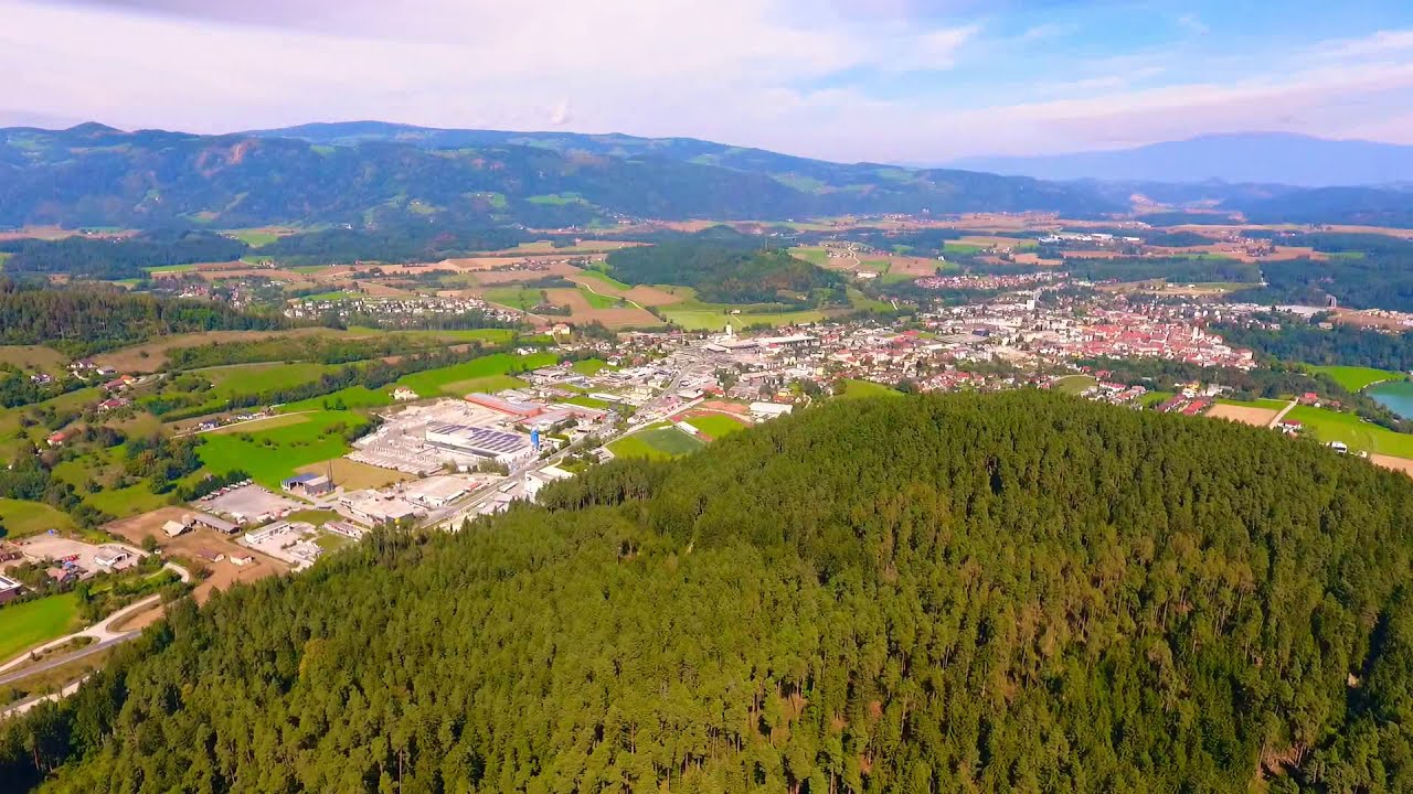 Völkermarkt und Stausee