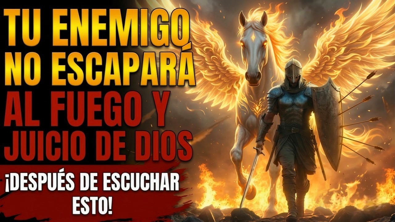 ¡5 Minutos! Después de esta Oracion Tu ENEMIGO no ESCAPARA del JUICIO de Dios será HECHO CENIZAS