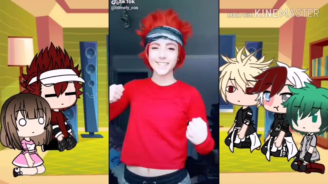 Bnha react to tik tok||help||