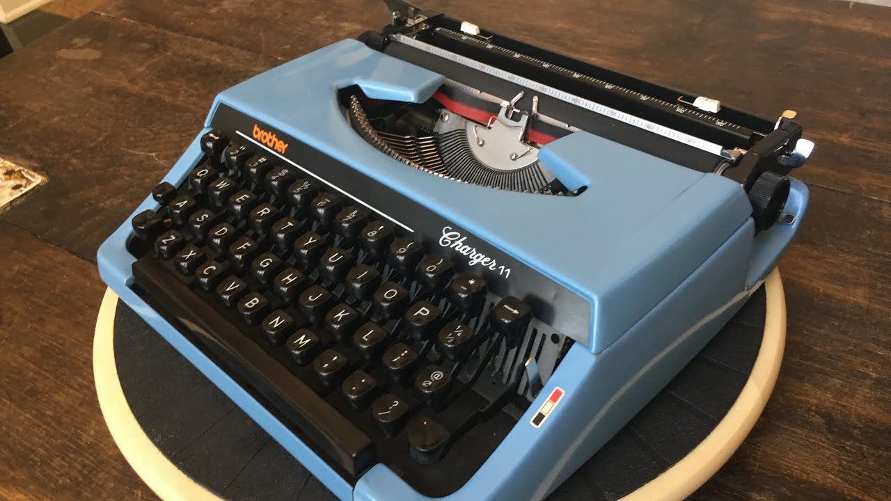 TypewriterMinutes - Typewriter Review: 1978 Brother Charger 11