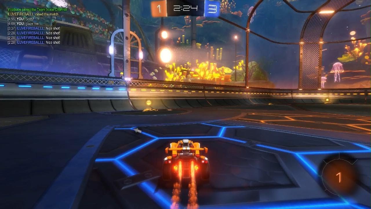 Rocket League mvp performance 3v3 multiple goals