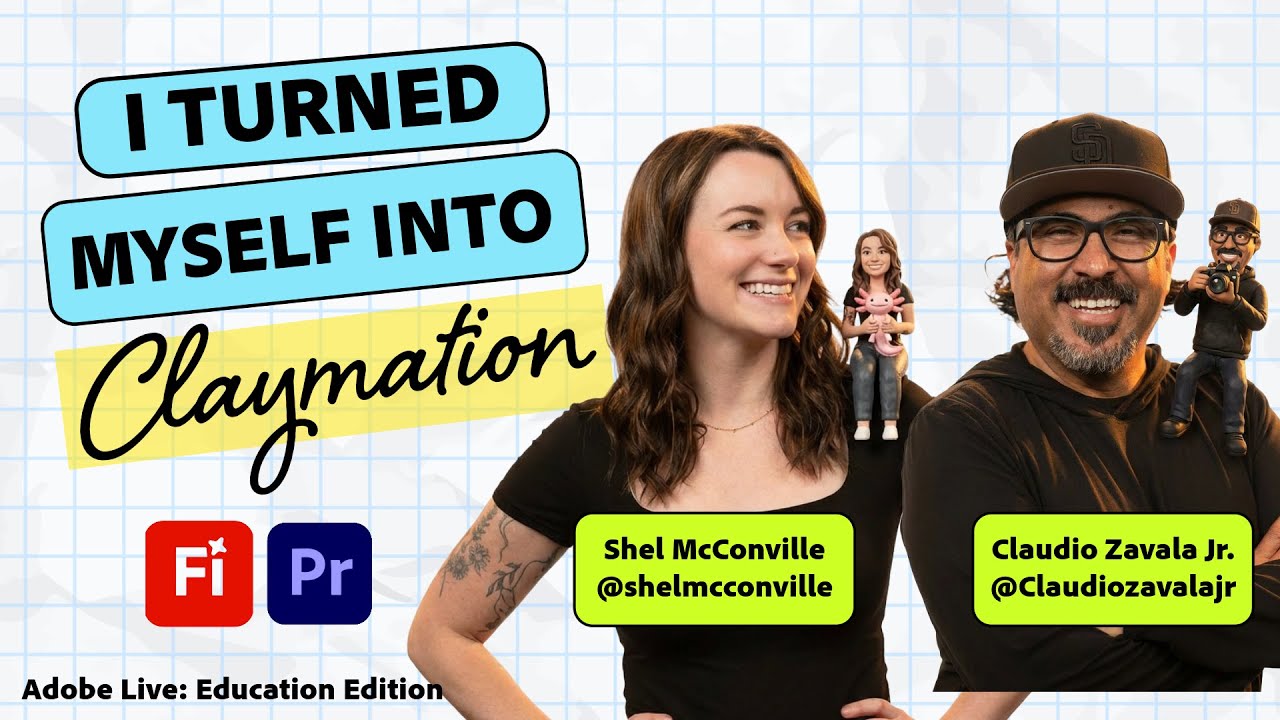 From Photo to Claymation: Transform Yourself with Firefly & Premiere Mobile