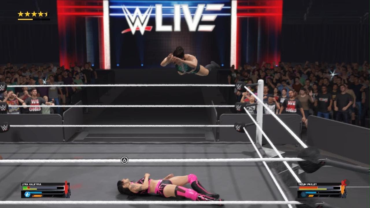WWE 2K25: Lyra Valkyria Vs. Tatum Paxley