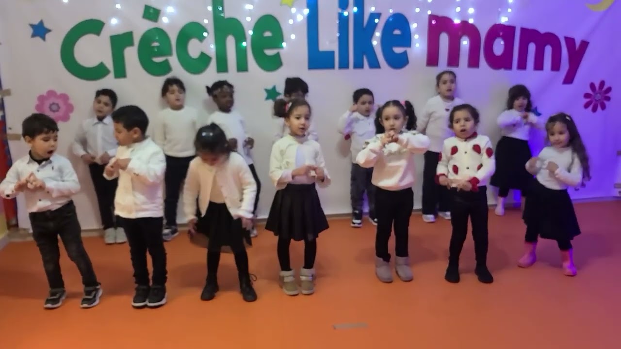 Crèche Like mamy/الإحتفال بمناسبة عطلة نصف السنة الدراسية