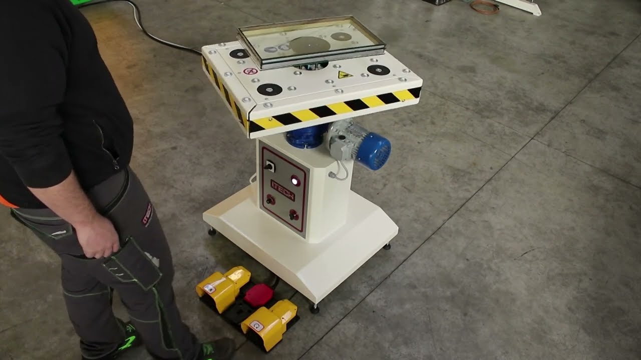 Insulated GLass Linea Vetrocamera TAVOLINO GIREVOLE ITECH -TURNING TABLE ITECH