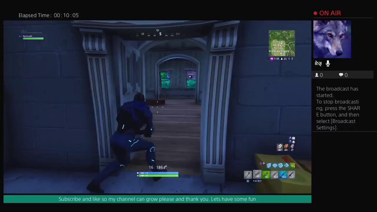RyuFury09's Live PS4 Broadcast fortnite