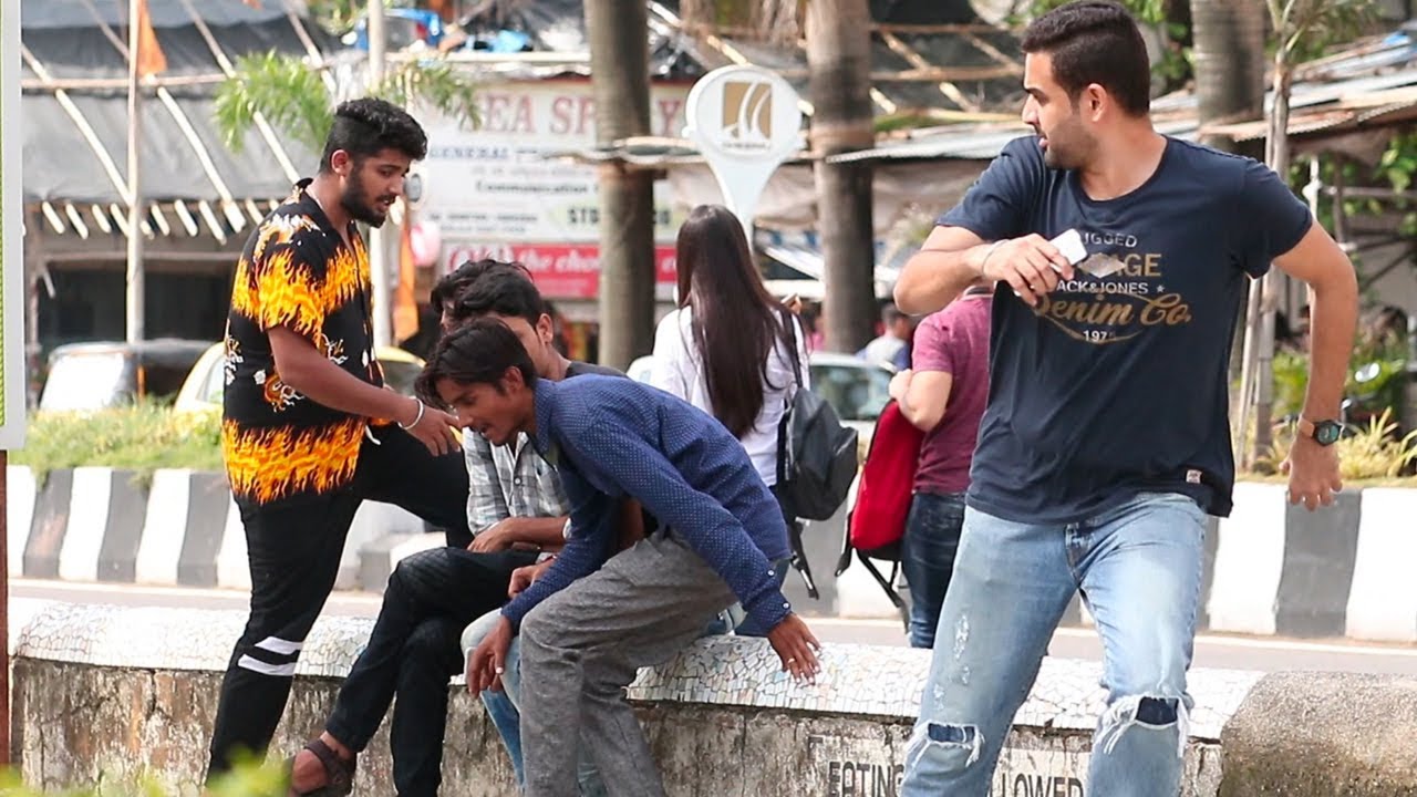 Scaring People Prank- Funny Prank Fails | Baap Of Bakchod | Raj And Sid