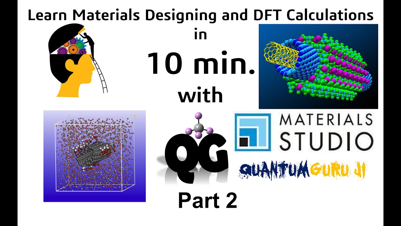 Введение в Materials Studio ||Молекулярное моделирование|| Часть 2