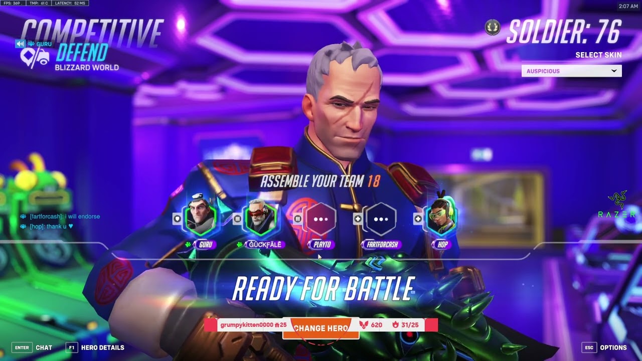 GALE SOLDIER 76 GOD - OVERWATCH 2 SEASON 13 TOP 500 GAMEPLAY