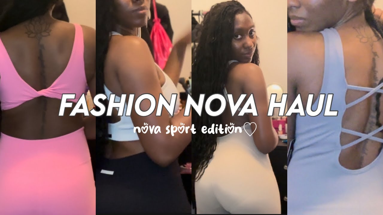 Fashion Nova Haul (NOVA SPORT EDITION) ♡