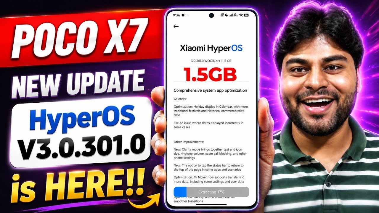 Poco X7 HyperOS V3.0.301.0 New Update is Here!!