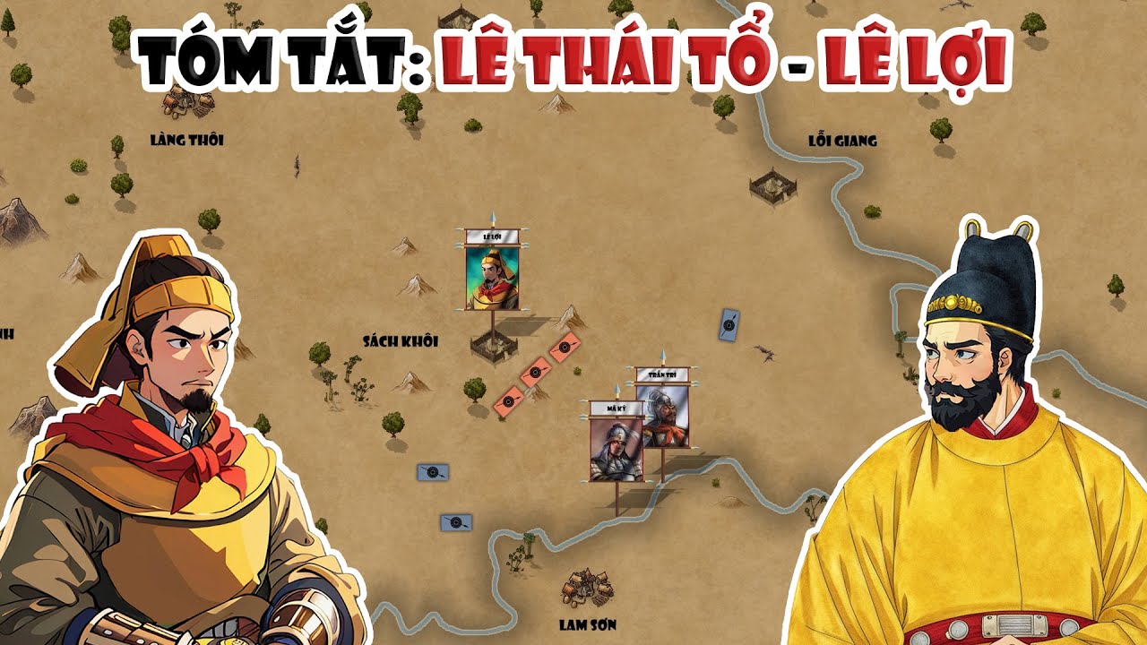 L&ecirc; Th&aacute;i Tổ - L&ecirc; Lợi | T&oacute;m tắt lịch sử Việt Nam
