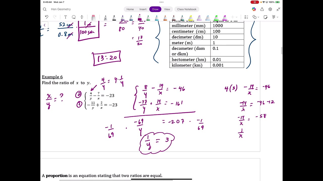 Hon Geo 7.1 & 7.2 Notes (1 of 2)
