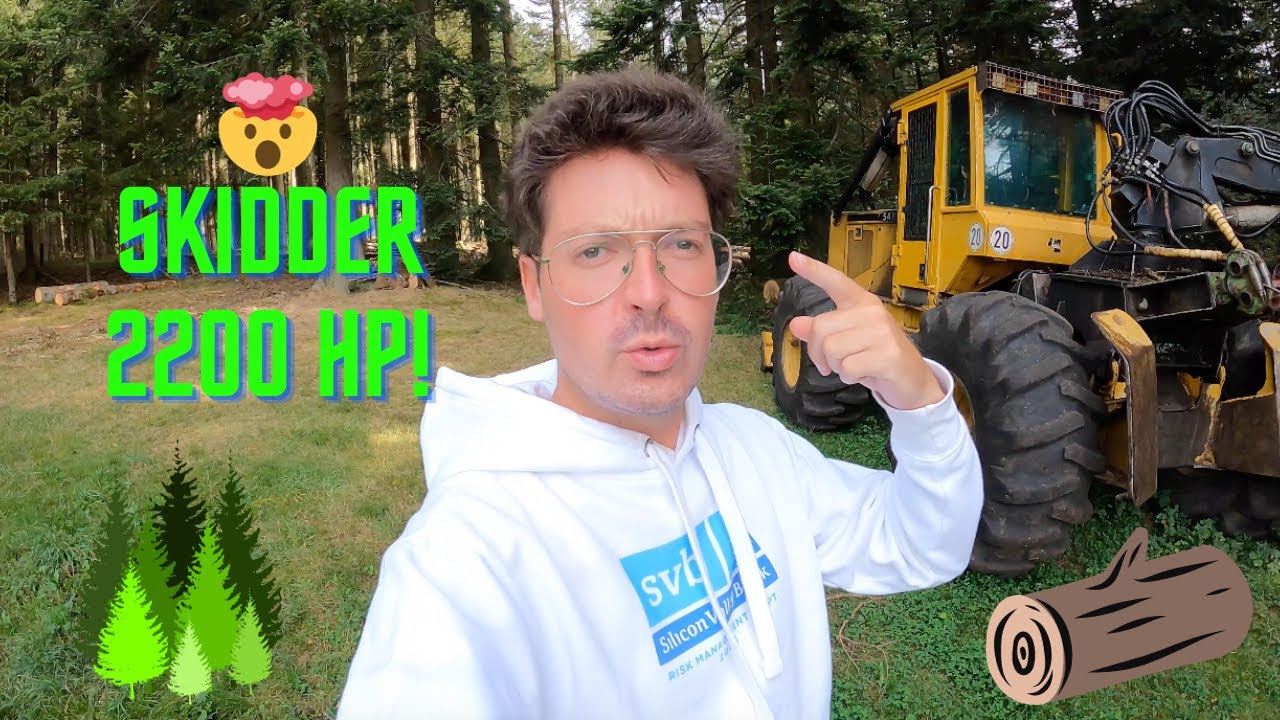 Back in France 🇫🇷 John Deere Skidder & Unimog  !