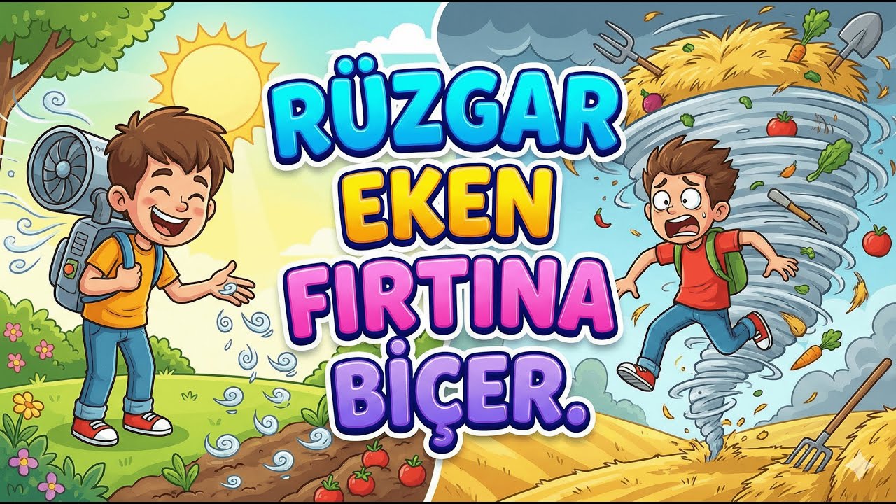 Rüzgâr eken, fırtına biçer.