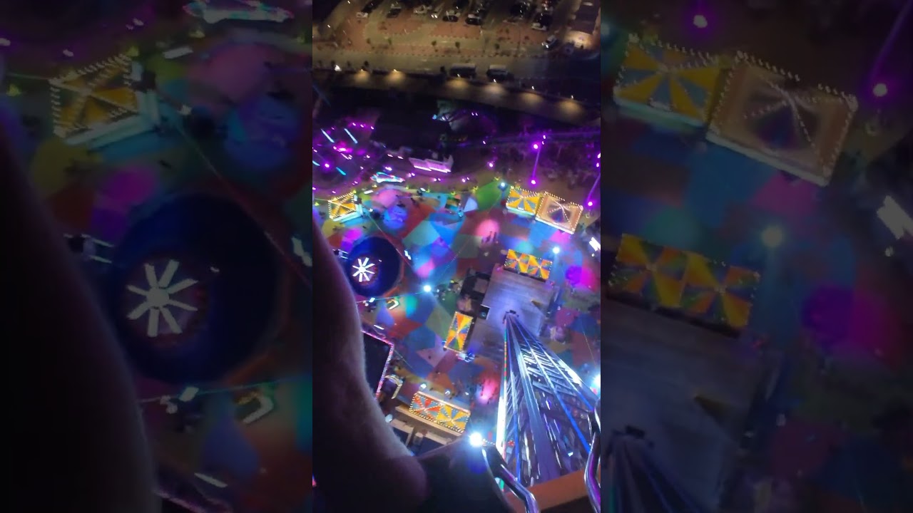 🎡 Global Burj - Global Village Dubai #funfair #dubai #amusementpark
