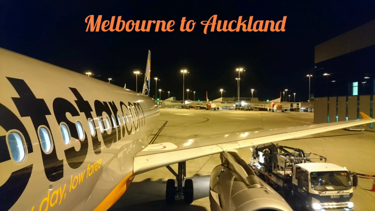 Jetstar Airbus A320 Economy Melbourne Australia to Auckland New Zealand Airport