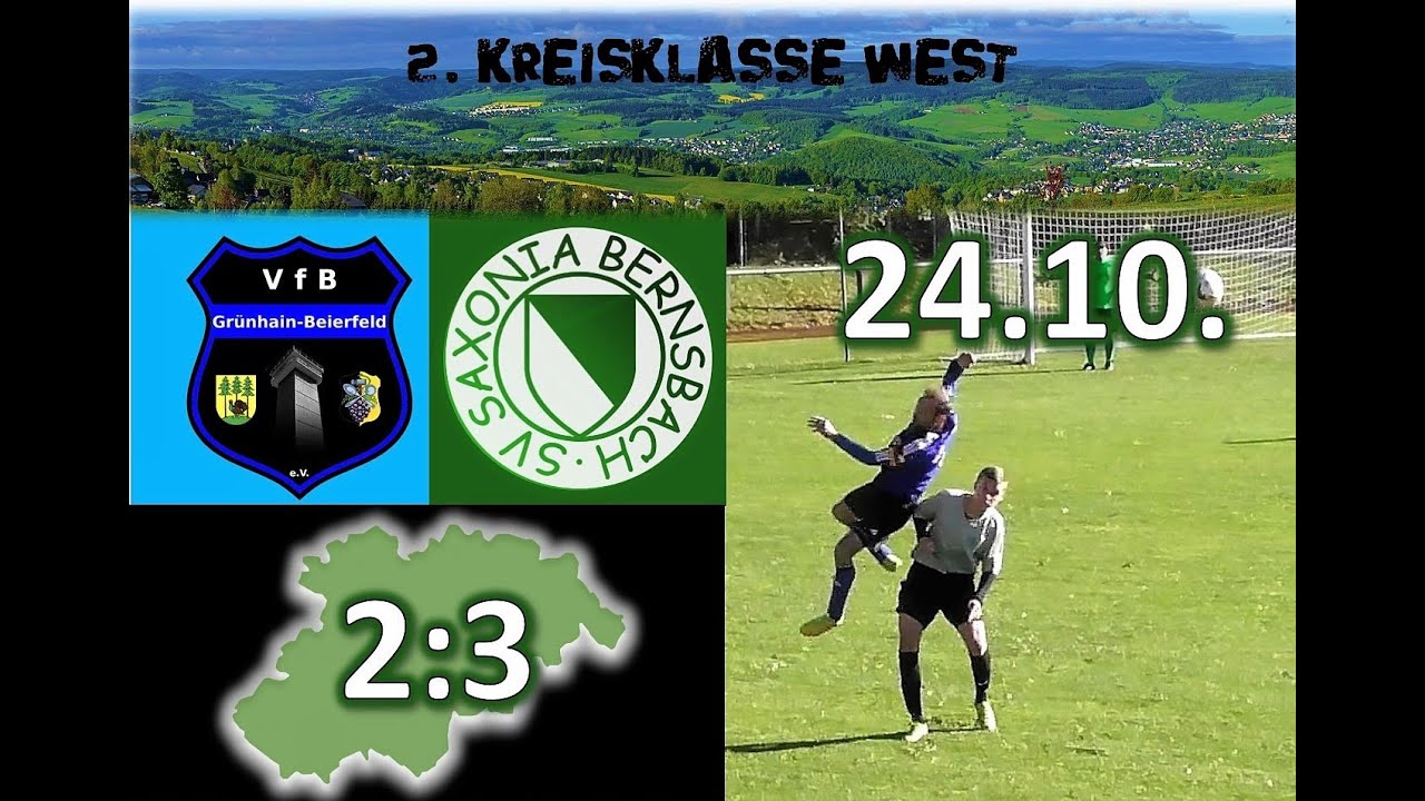 Sieg im Spiegelwald-Derby I Grünhain-Beierfeld II - SV Saxonia Bernsbach II 2:3