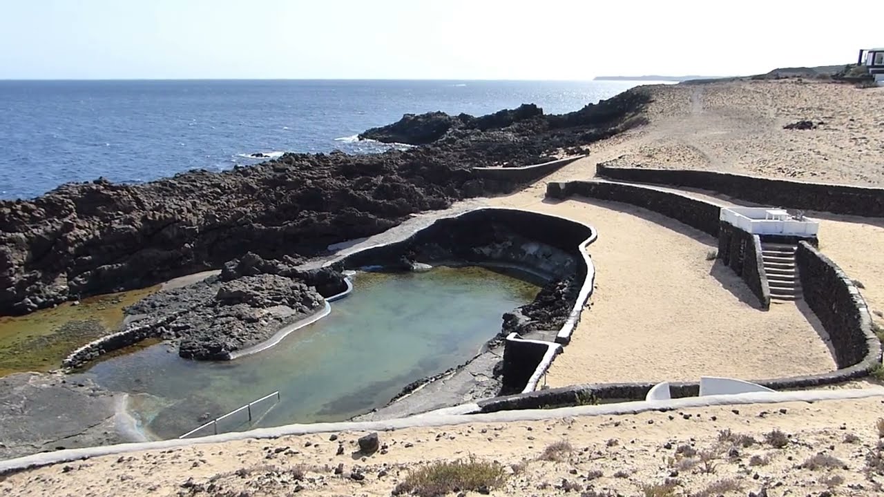 Природные бассейны - Charco del Palo - Lanzarote Attraction #shorts #travel