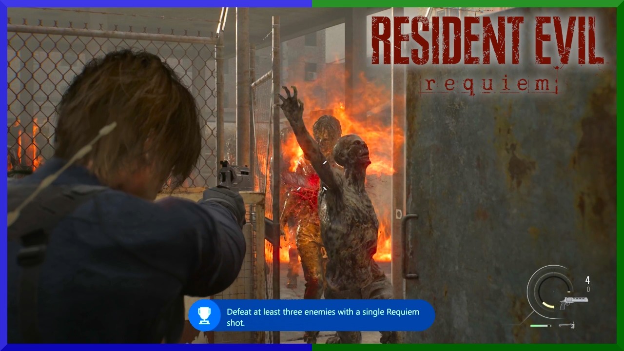 Resident Evil Requiem - BANG FOR YOUR BUCK Achievement / Trophy Guide (3 Enemies, 1 Requiem Shot)