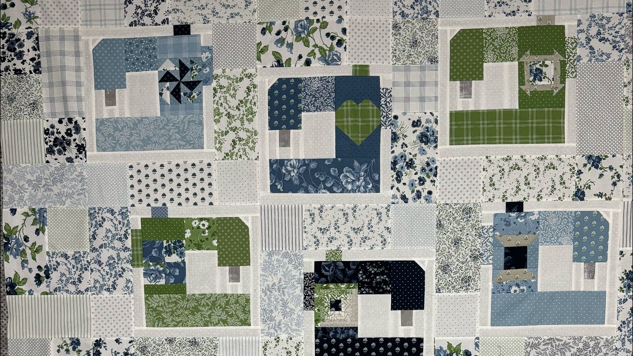 Шитье по системе Seashore Quilt: объединение 2 БЕСПЛАТНЫХ выкроек = 1 великолепное одеяло