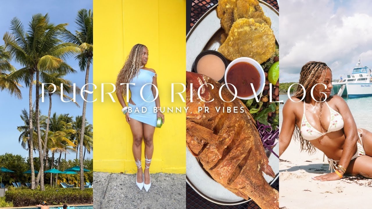 PUERTO RICO VLOGG ♡♡🌴🌴 ( trip prep, BAD BUNNY, VIBRAS DE PR)