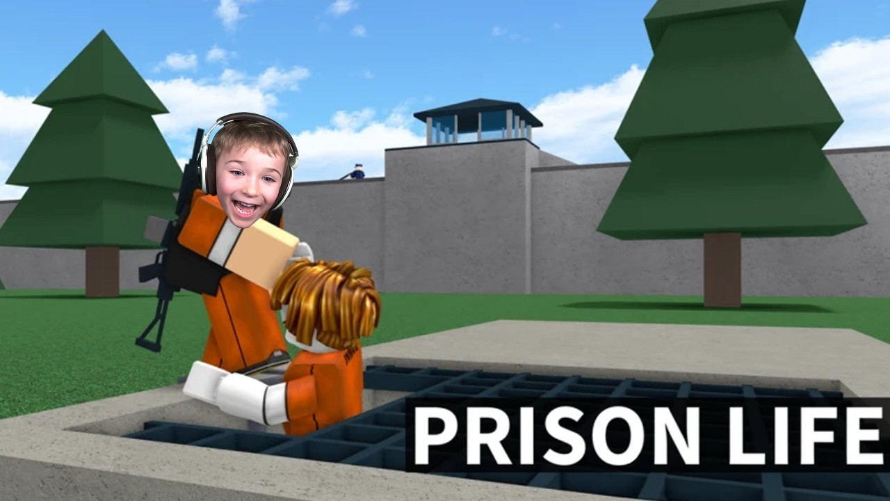 Играю в оригинальную игру Prison Life в Roblox..!