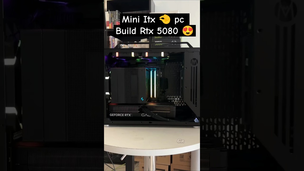 Micro 🤏 ATX Gaming PC Build 🔥 AMD 9800X 3D + RTX 5080 Compact Setup