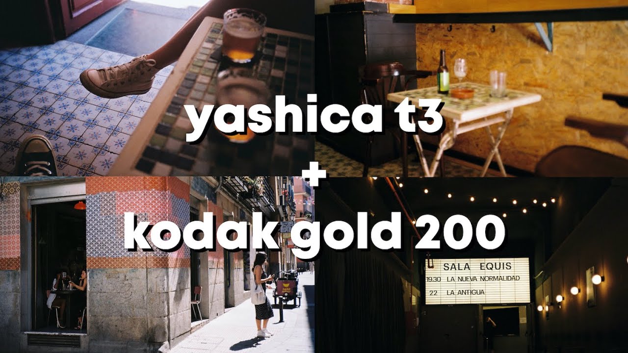 WALK 01: Madrid with Yashica T3 + Kodak Gold 200 | exploregraphy