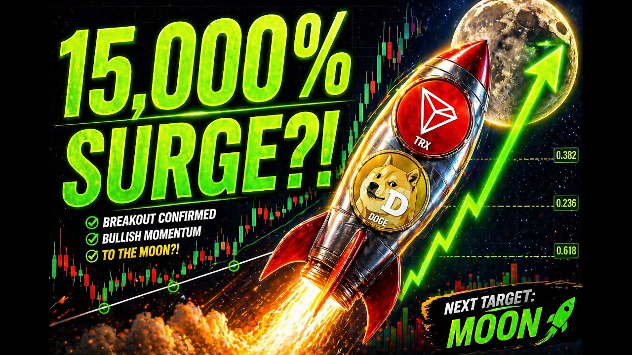 DOGE & Tron (TRX) 15,000% SURGE?! (The Secret Pattern No One Sees)#doge #trx #dogecoinanalysis #tron