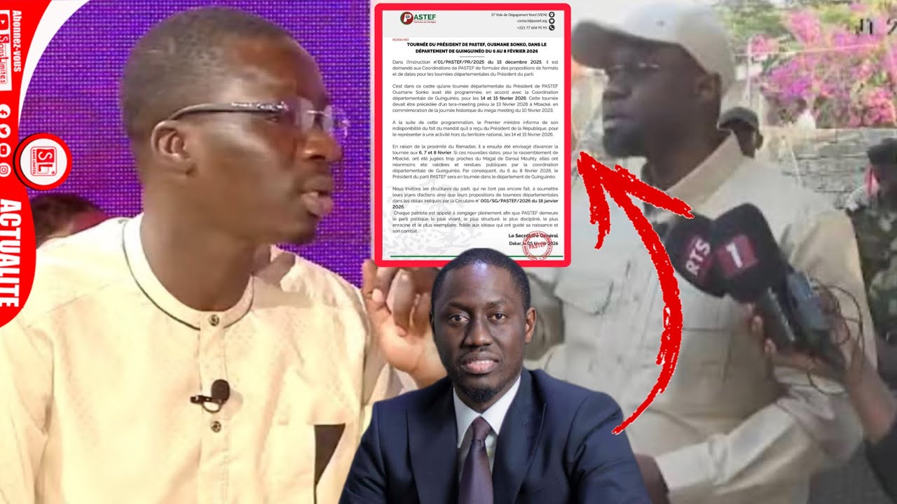 Tentative sabotage du meeting de Sonko à Guinguinéo risque d'annulation? Me Ahmadou balance