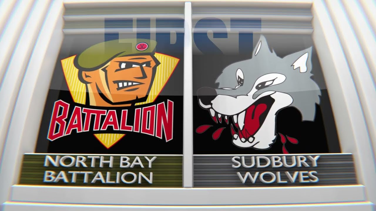 Game 45 Highlights: Sudbury Wolves vs North Bay Battalion