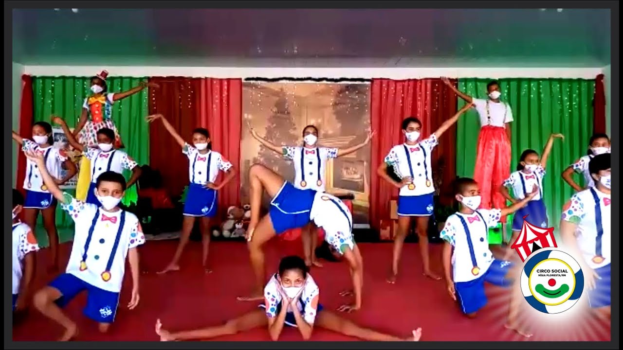 APRESENTAÇÃO CIRCO SOCIAL NISIA FLORESTA-RN COREOGRAFIA EU SOU ASSIM - O REI DO SHOW - CIA ENCANTO