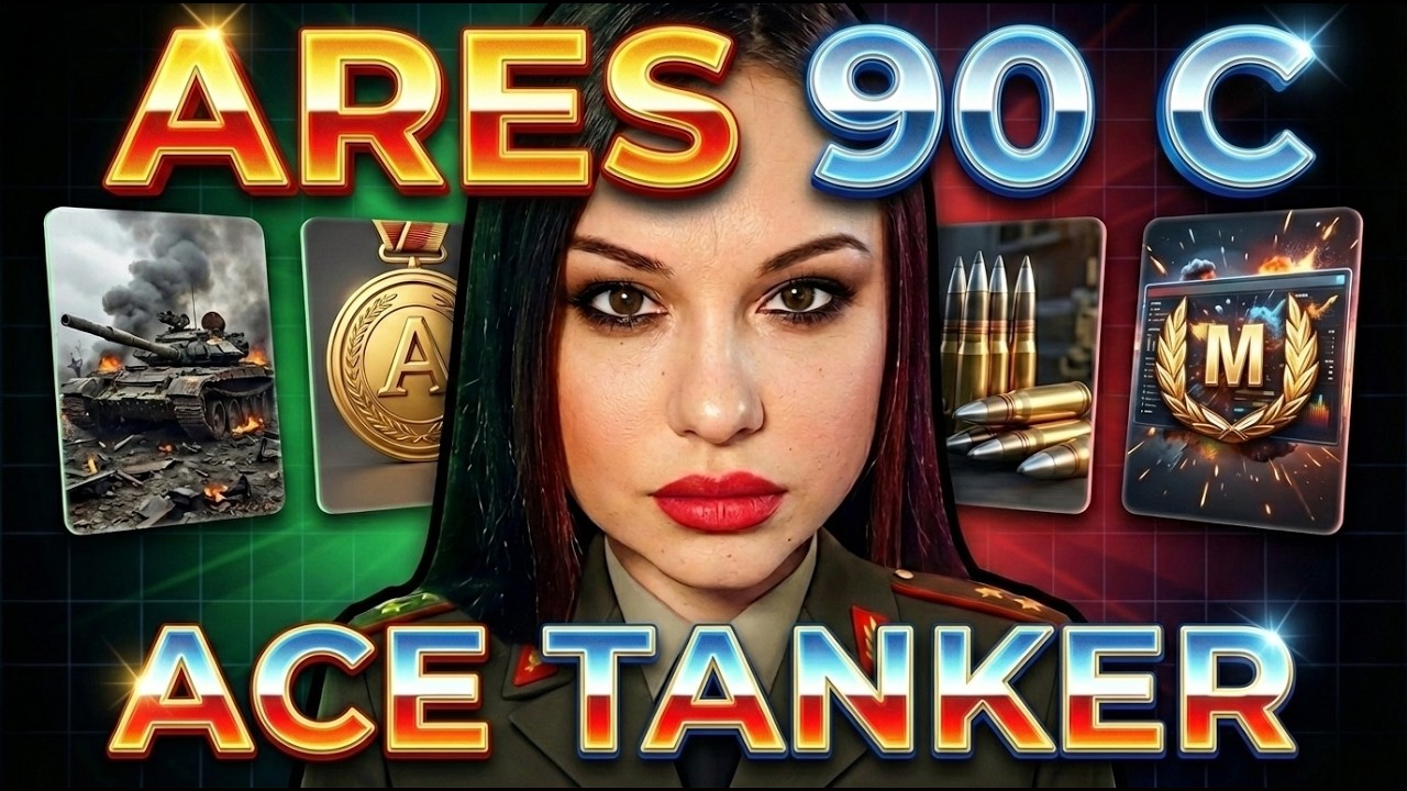 ARES C 90 ACE и первая модель Gunmark в World of Tanks