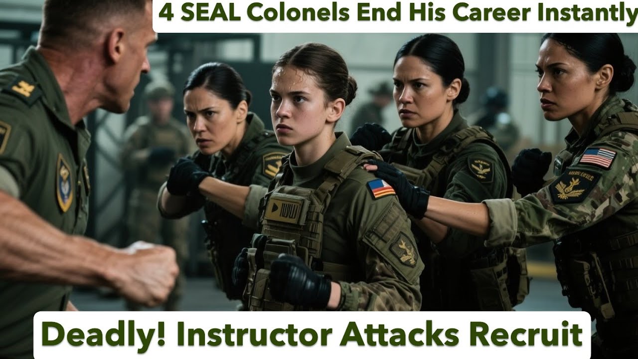 Deadly! Instructor Attacks Recruit — 4 SEAL Colonels End His Career Instantly | Emotional Stories