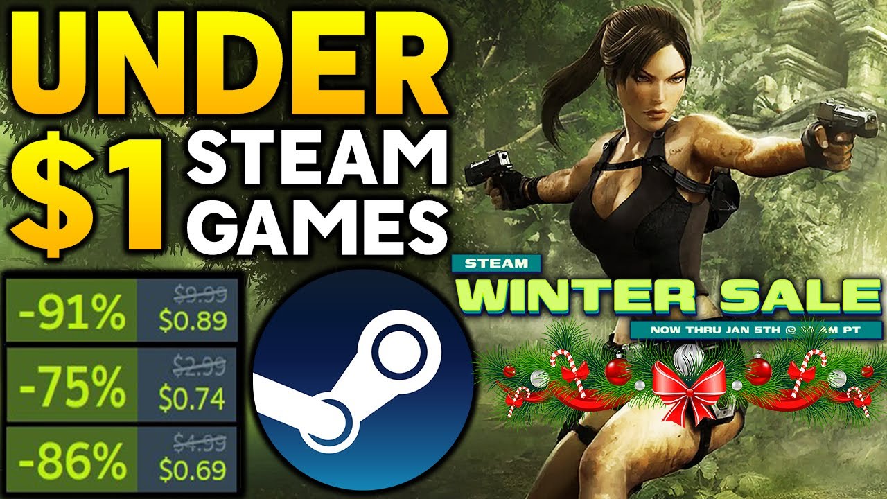 STEAM WINTER SALE 2025 - GREAT PC GAME DEALS UNDER $1!