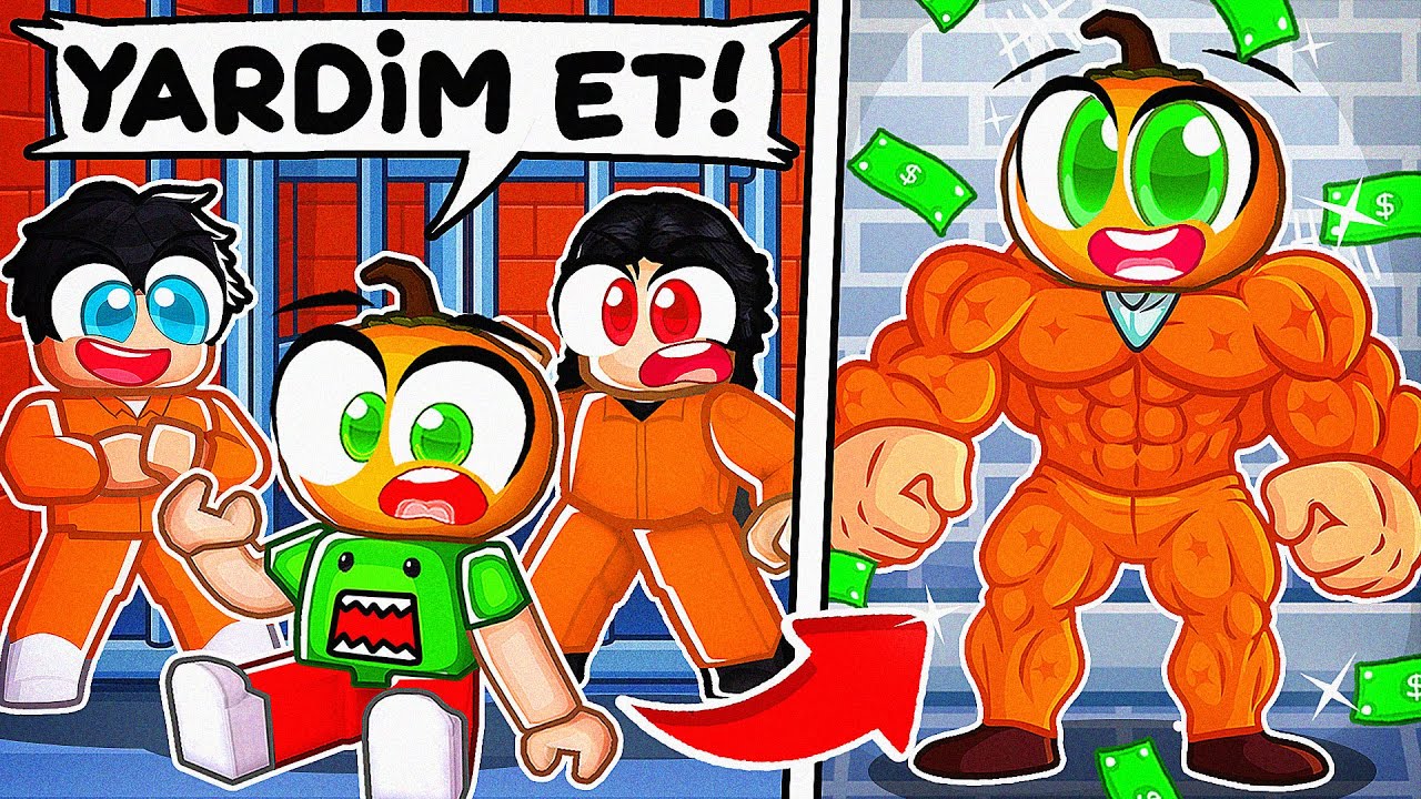 Mahkumlardan Dayak Yedim Ve Sonra Onların Kralı Nasıl Oldum? 👑 | Roblox