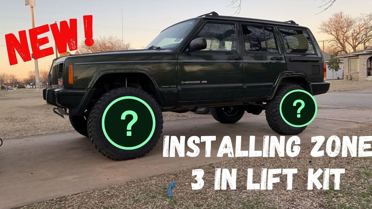 Jeep Cherokee Rescue: XJ Gets Elevated with Zone Offroad 3 in lift