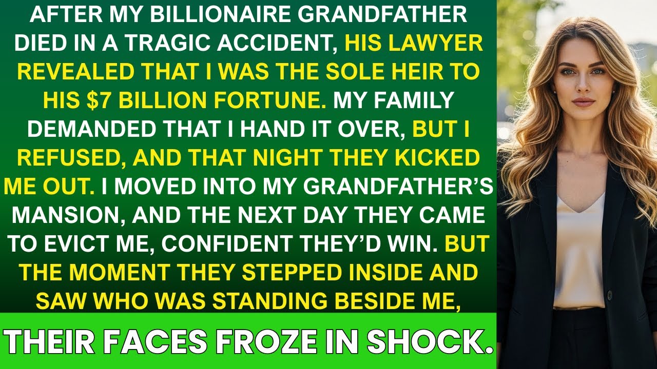 I Inherited $7 Billion from My Billionaire Grandpa, but My Parents Tried to Take It When I Said No