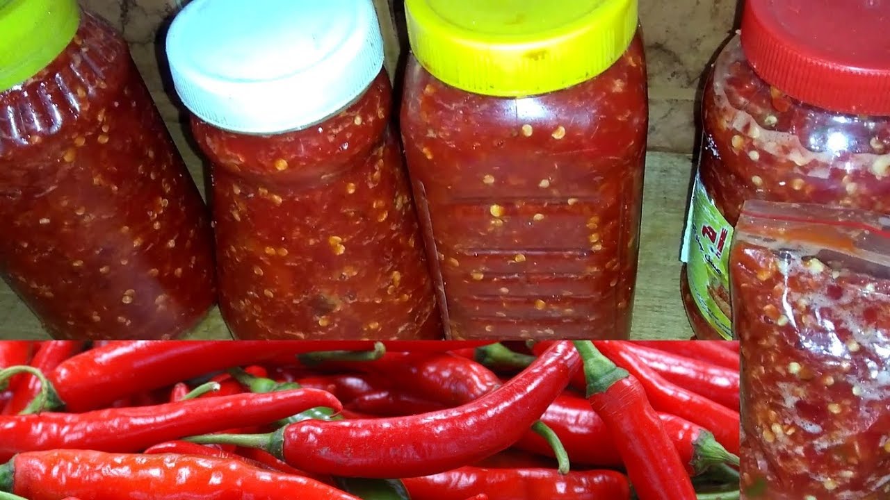 هريسة الشطة الحمرا وحفظها لمدة عام خارج الثلاجه - هريسة الفلفل الحار - الهريسة الحارة - مهرجان الشطه