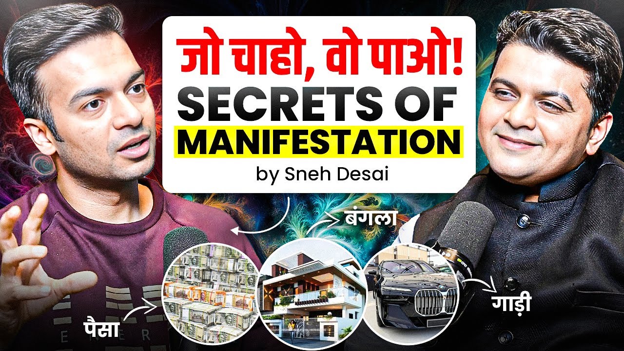 Manifest Anything: Unlock the Law of Attraction for Abundance and Success @snehdesai